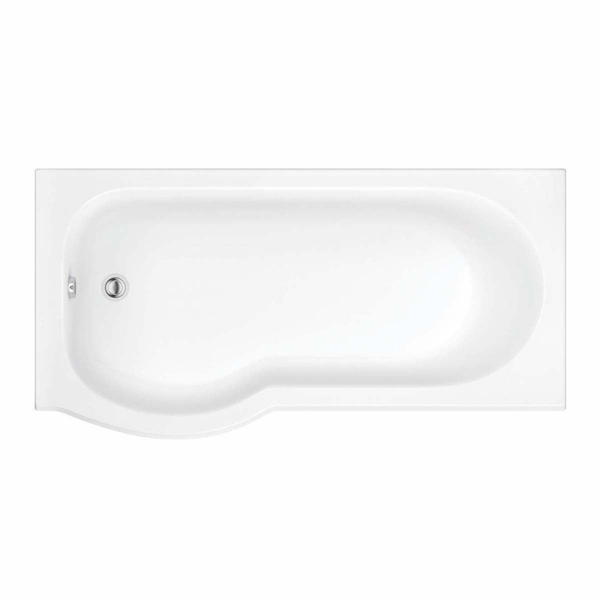 Legacy P Shape Shower Bath Left