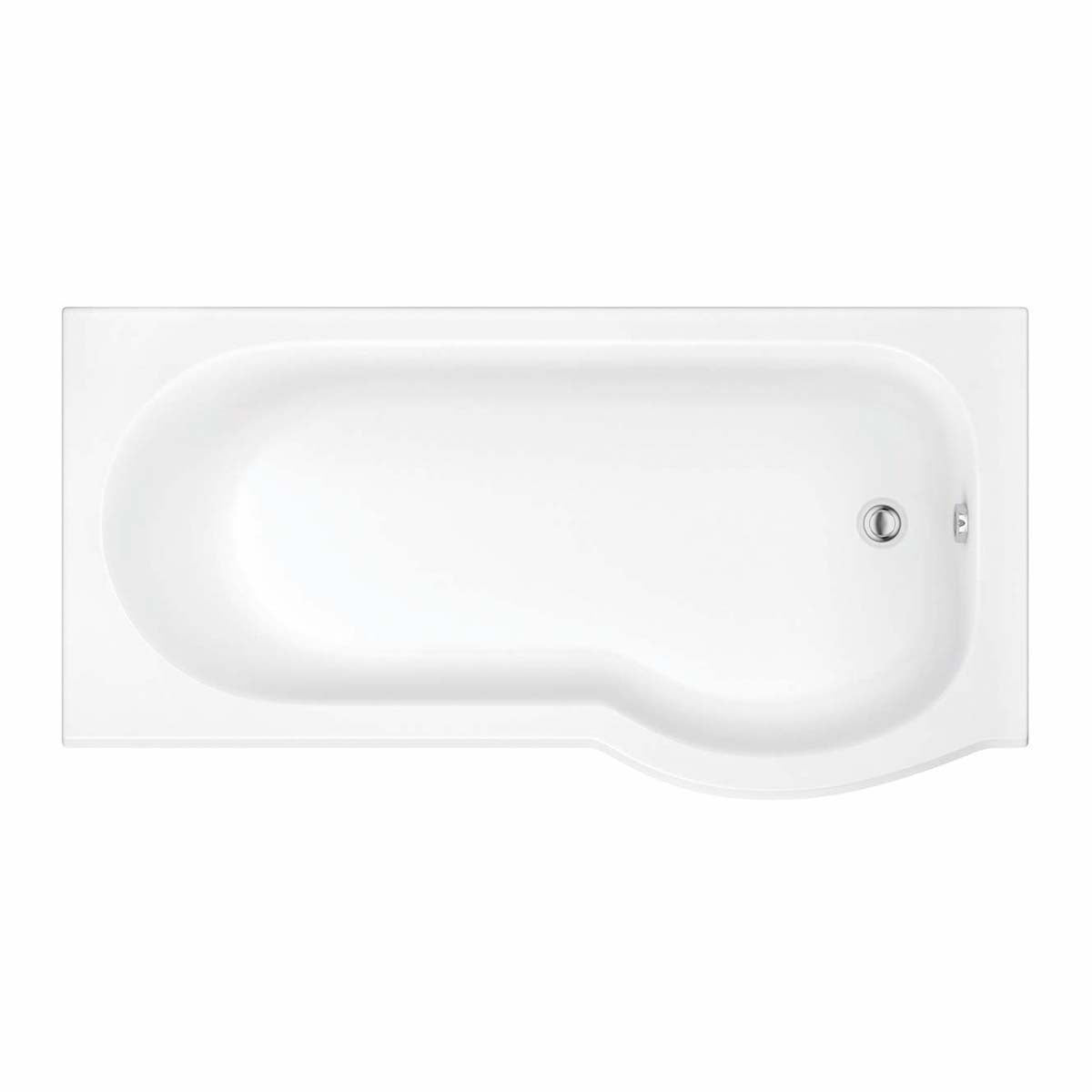 Legacy P Shape Shower Bath Right