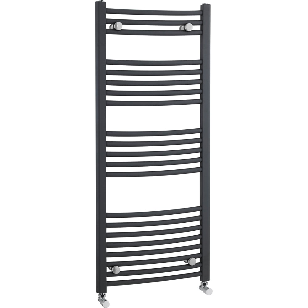 nuie Anthracite Curved Ladder Rail 1150 x 500mm