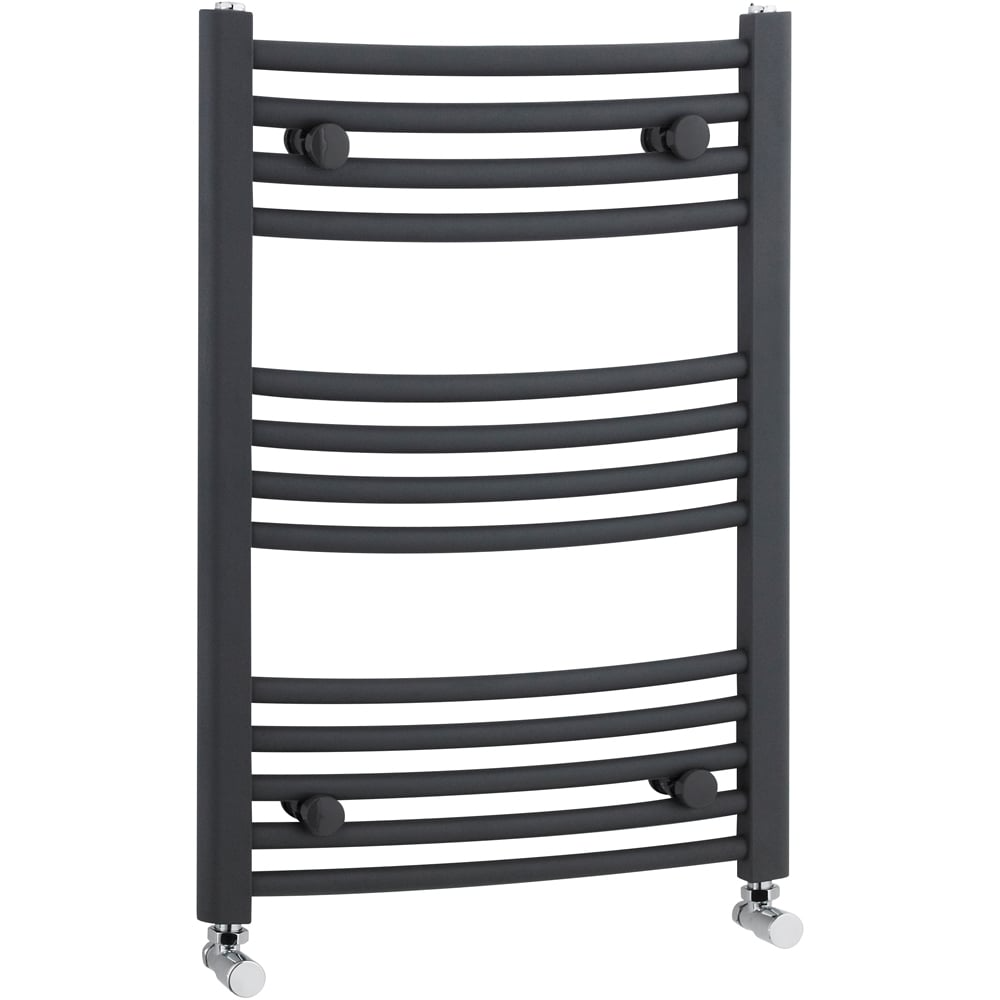 nuie Anthracite Curved Ladder Rail 700 x 500mm
