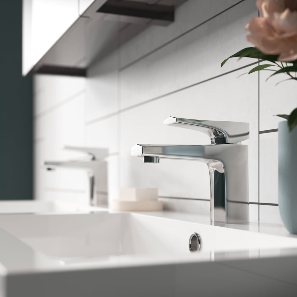nuie Chrome Mono Basin Mixer