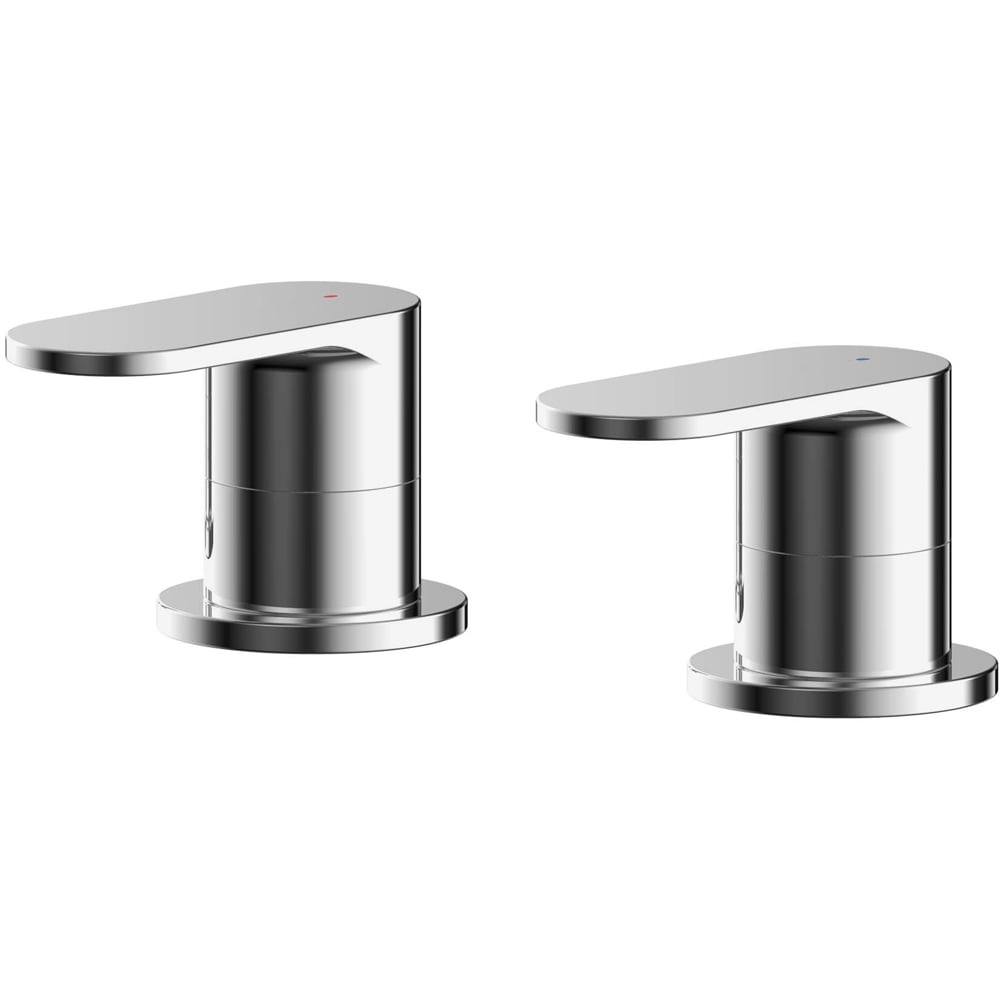 nuie 3/4 inch Chrome Pair of Side Valves