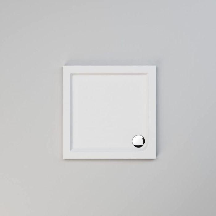 NILE 900 x 900 mm Framed Corner Entry Square Shower Enclosure Cubicle