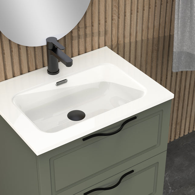 Midnight Muscat Sage 600mm Wall Hung Vanity Unit
