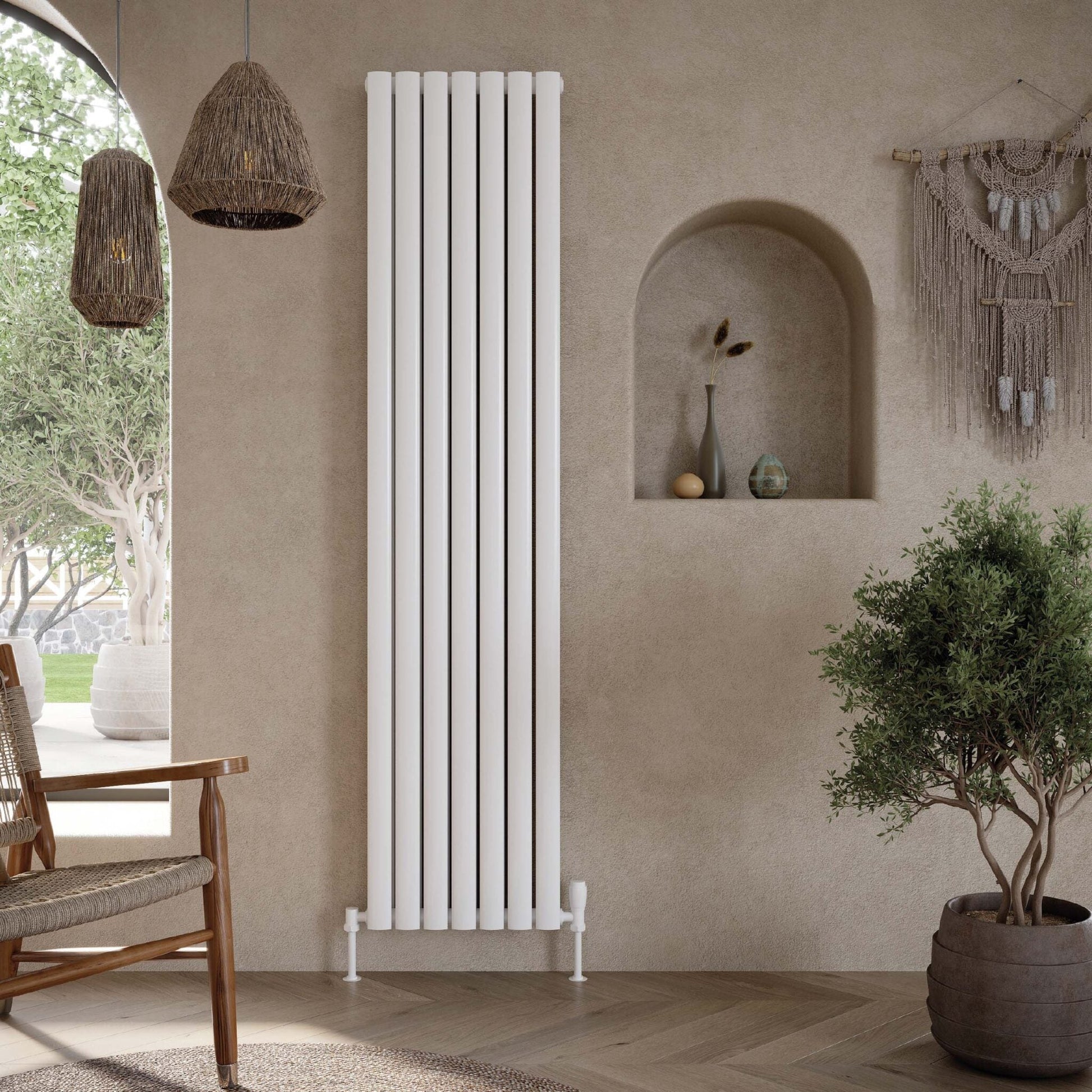 Apex Anthracite Designer Radiator – 413mm x 1800mm