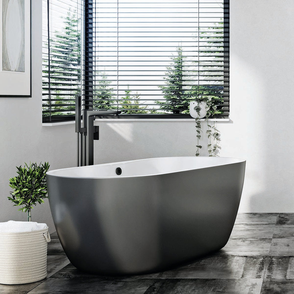 LEGACY Black Bath Pop-Up Waste with Overflow