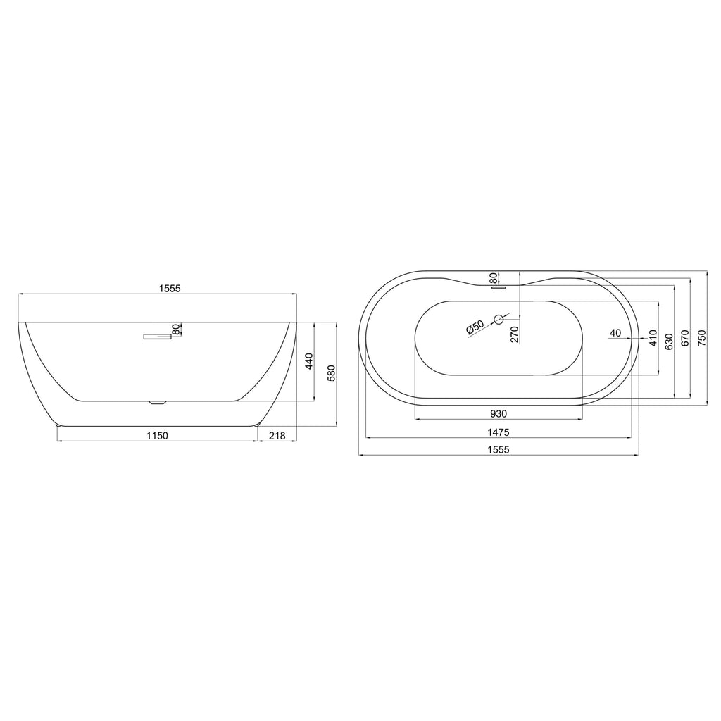 Legacy Onyx Bath 1555