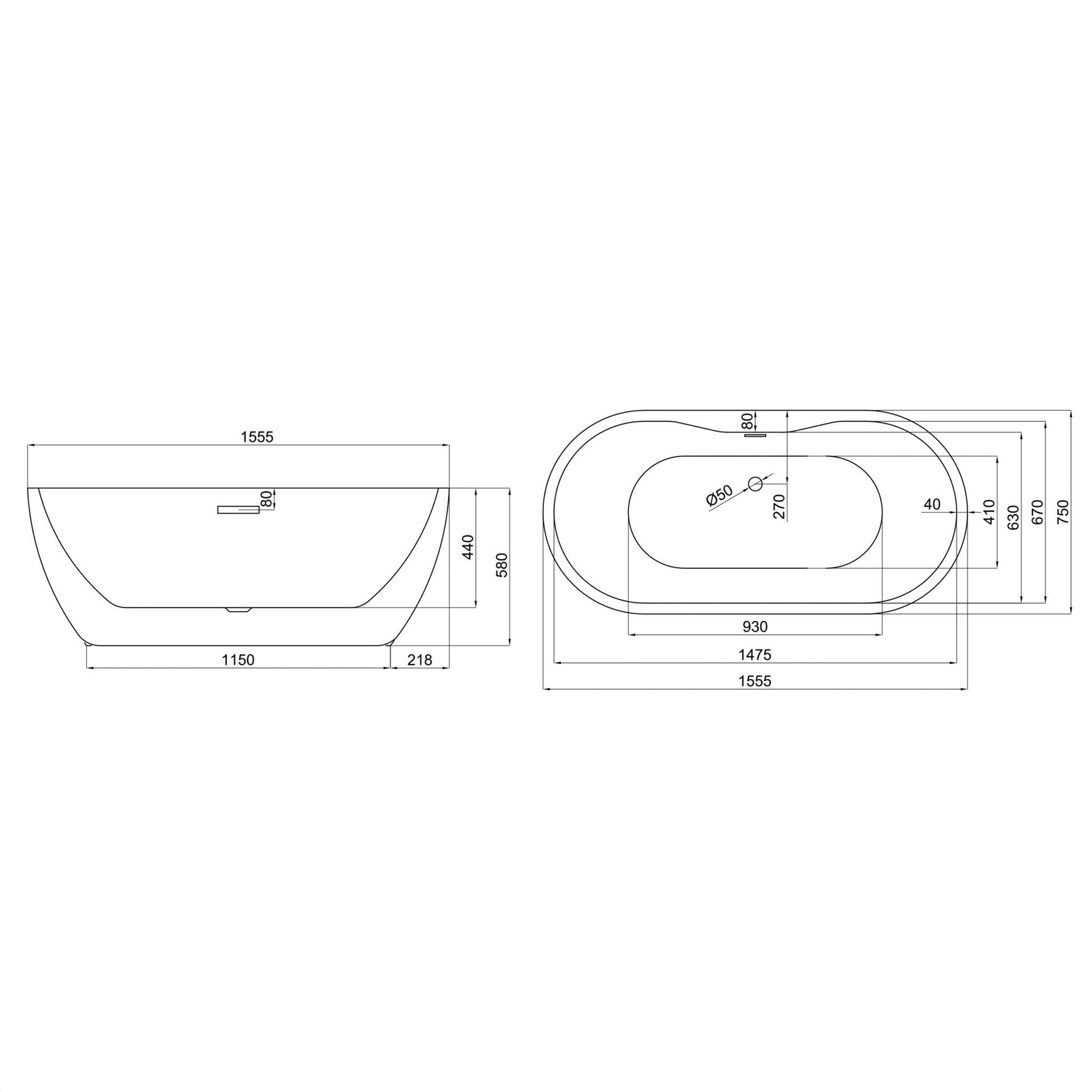 Legacy Onyx Bath 1555