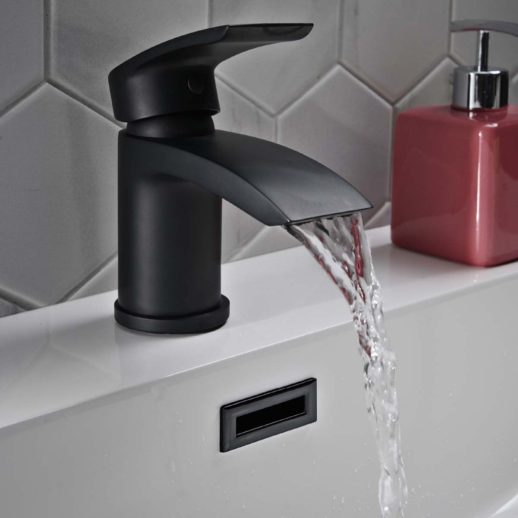 LEGACY Black Mono Basin Mixer