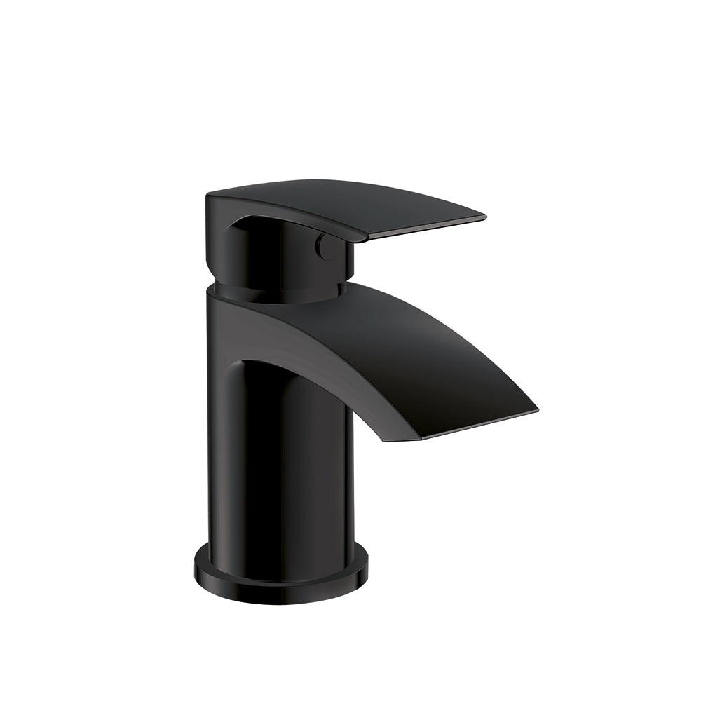 LEGACY Black Mini Mono Basin Mixer