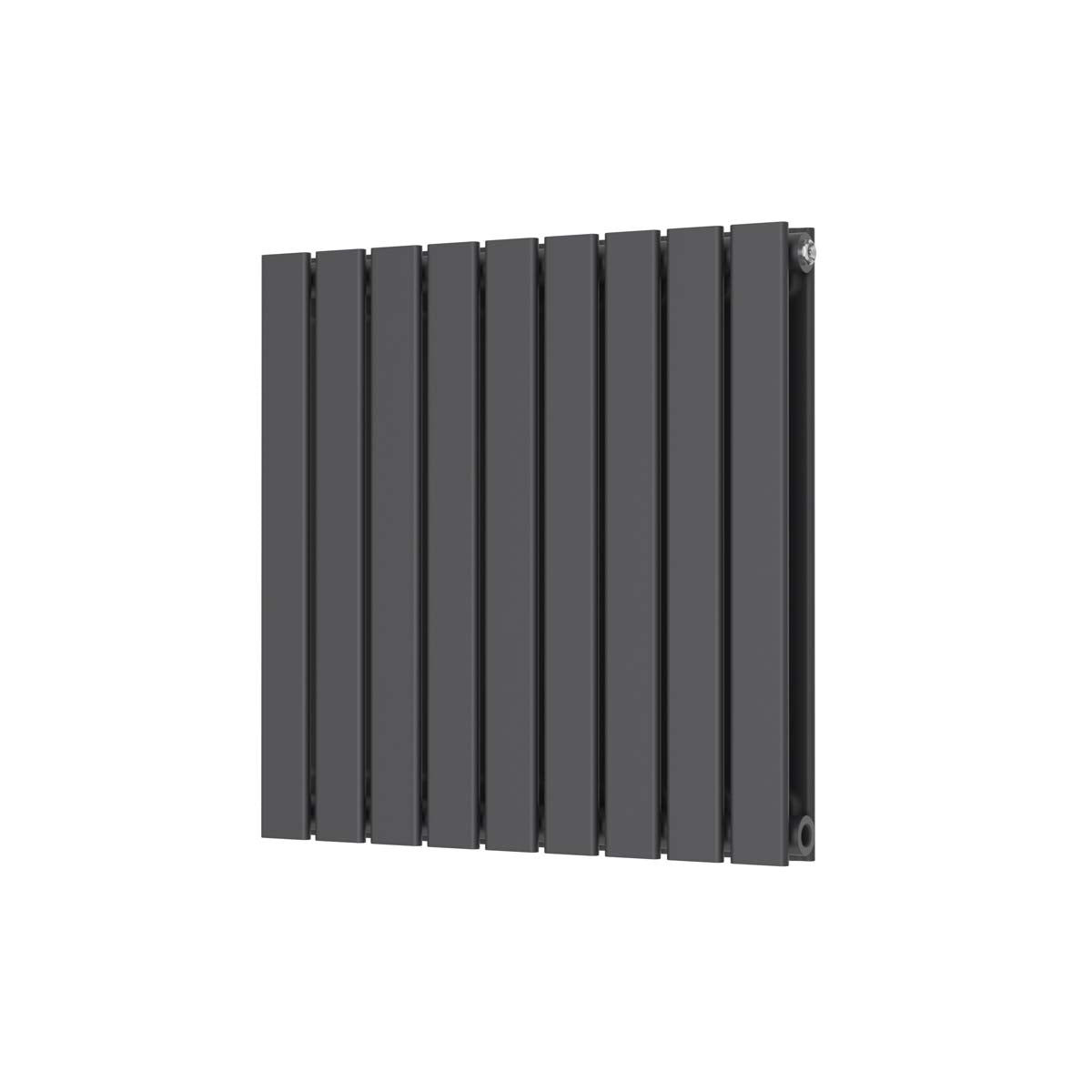 Bravo Anthracite Double Designer Radiator – 600mm x 614mm