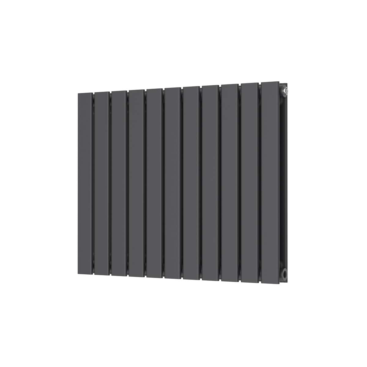 Bravo Anthracite  Double Designer Radiator – 600mm x 750mm