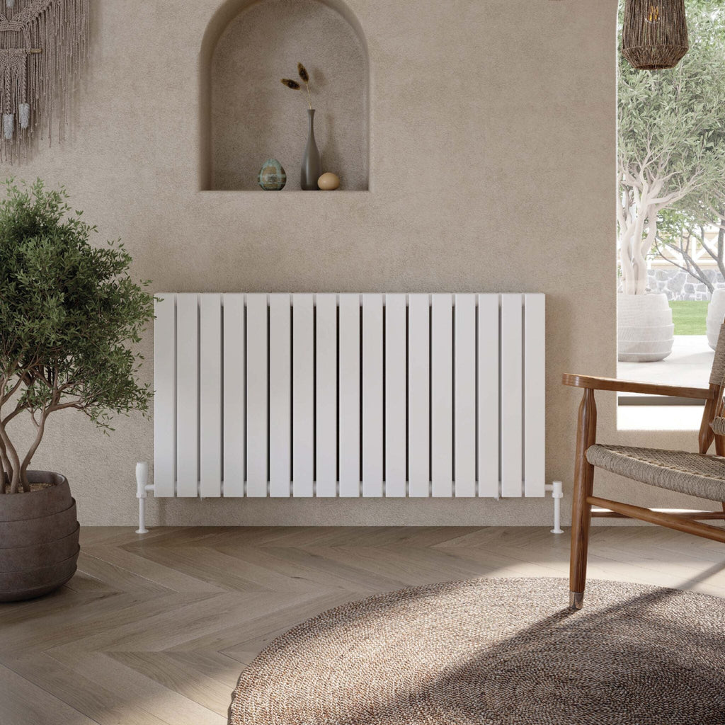 Bravo White Double Designer Radiator – 600mm x 1158mm