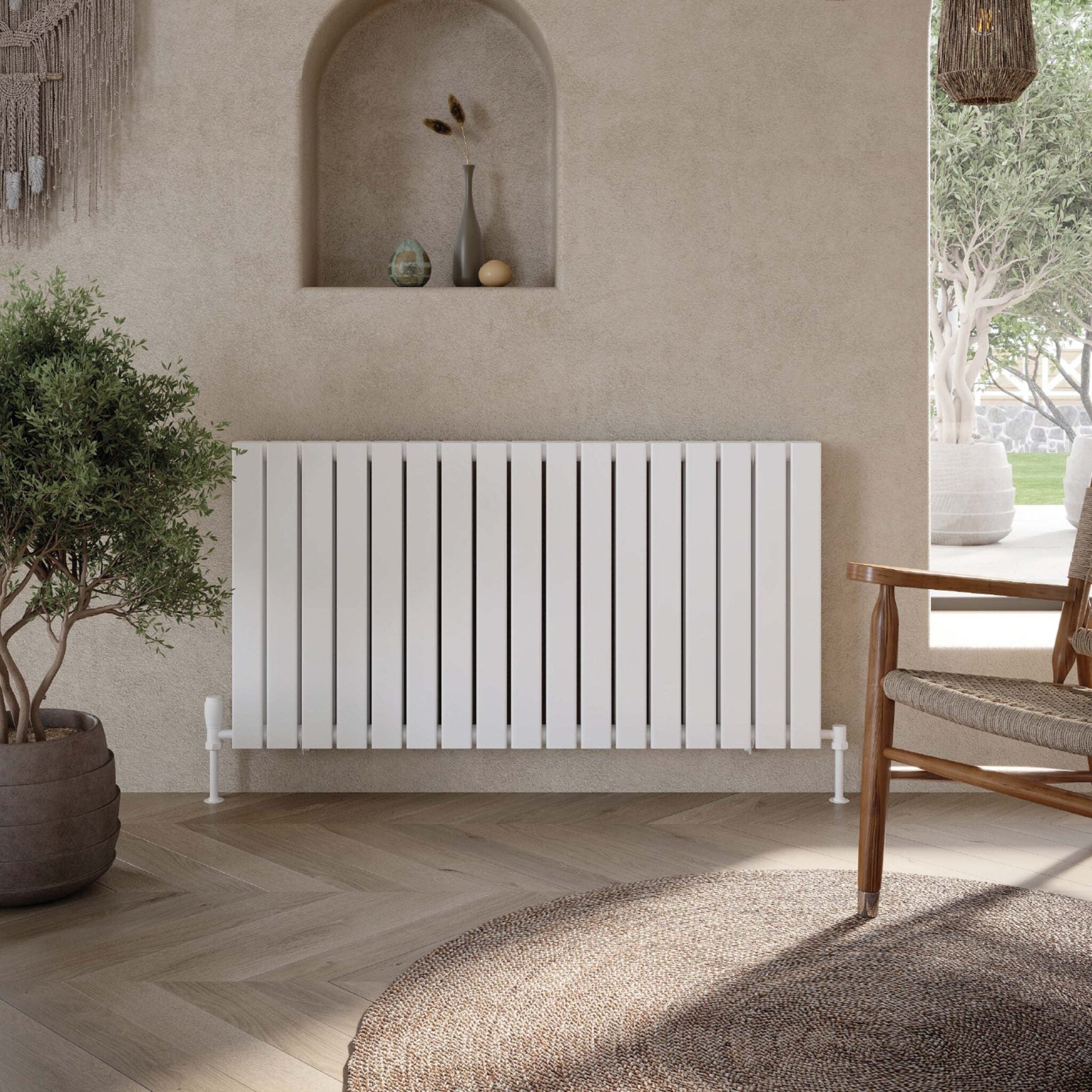 Bravo Anthracite Double Designer Radiator – 600mm x 1158mm