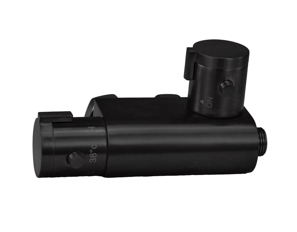 LEGACY Thermostatic Vertical Valve for Douche Black