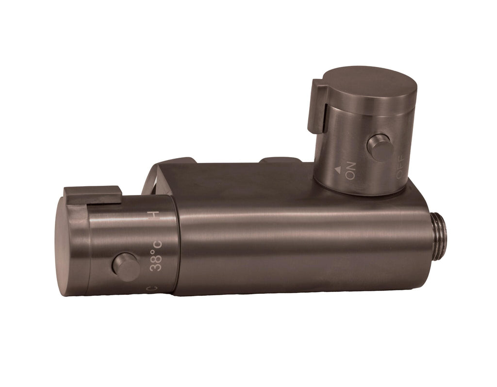 LEGACY Thermostatic Vertical Valve for Douche Brushed Bronze