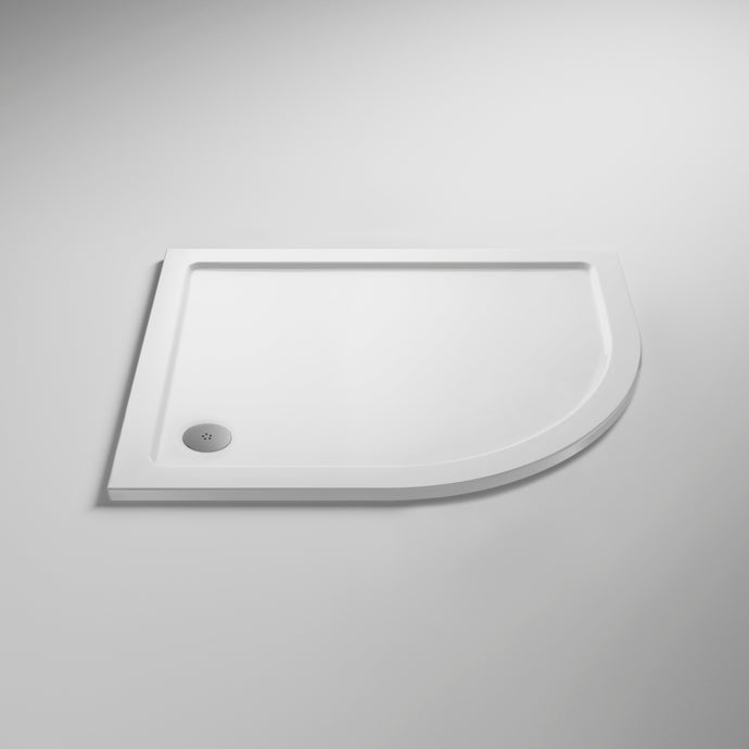 AquaSlate Offset Quad Shower Tray RH 1000mm x 800mm