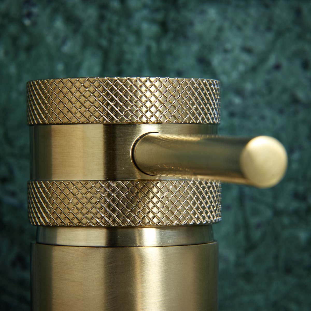 Legacy Core Tall Mono Basin Mixer Brushed Brass