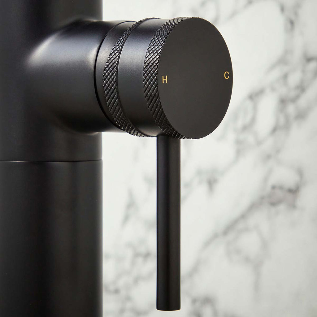 Legacy Core Freestanding Bath Shower Mixer Black