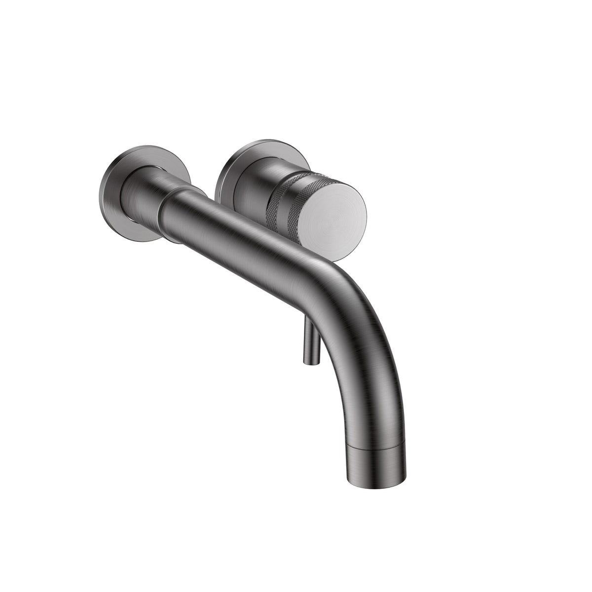 LEGACY Core Wall Mounted Basin Tap Gunmetal