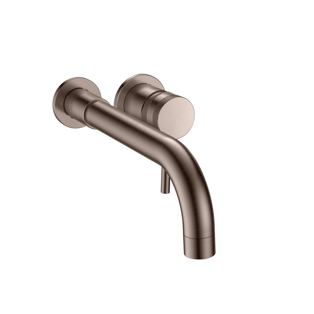 LEGACY Core Wall Mounted Basin Tap Brushed Bronze