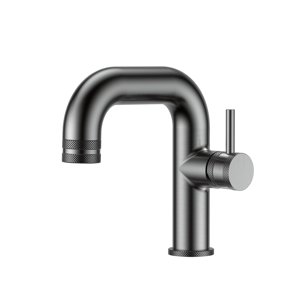 Legacy Core Side Lever Basin Mono Gunmetal