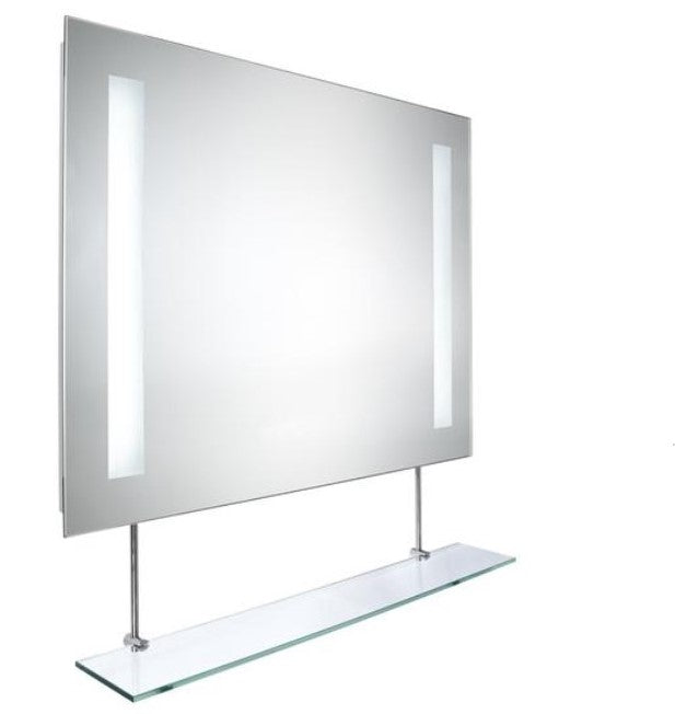 Bridge LED 800x600mm Bathroom Mirror with Shelf