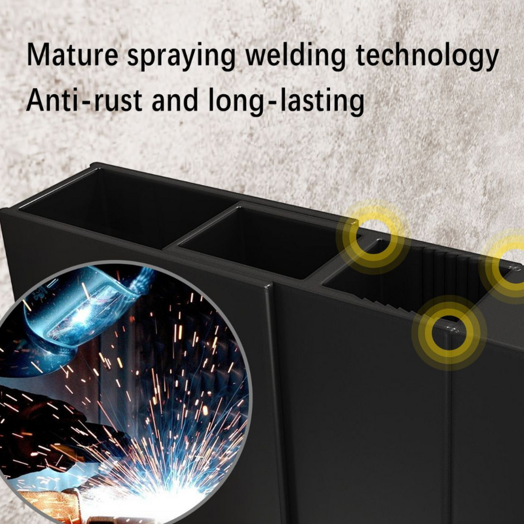 NILE Matt Black Walk in Wet Room Shower Enclosure Shower Screen Panel 1200mm x 800mm x 1850mm