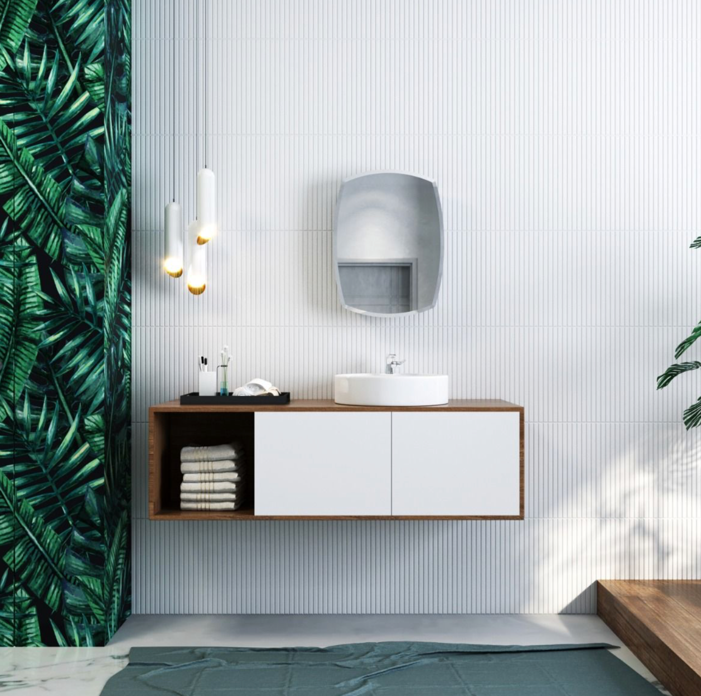 NILE 450mm x 600mm Limited Edition Bathroom Mirror Cabinet Storage Cupboards Stainless Steel
