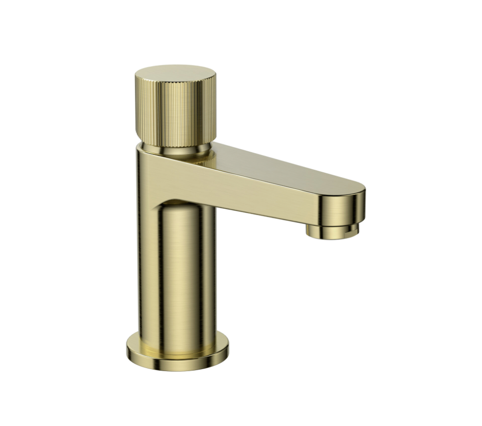 KOKO Brushed Brass Mini Basin Mixer