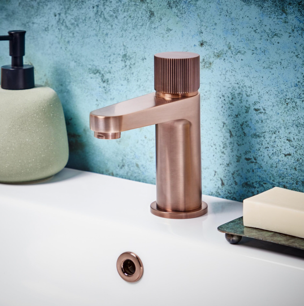 KOKO Brushed Bronze Mini Basin Mixer
