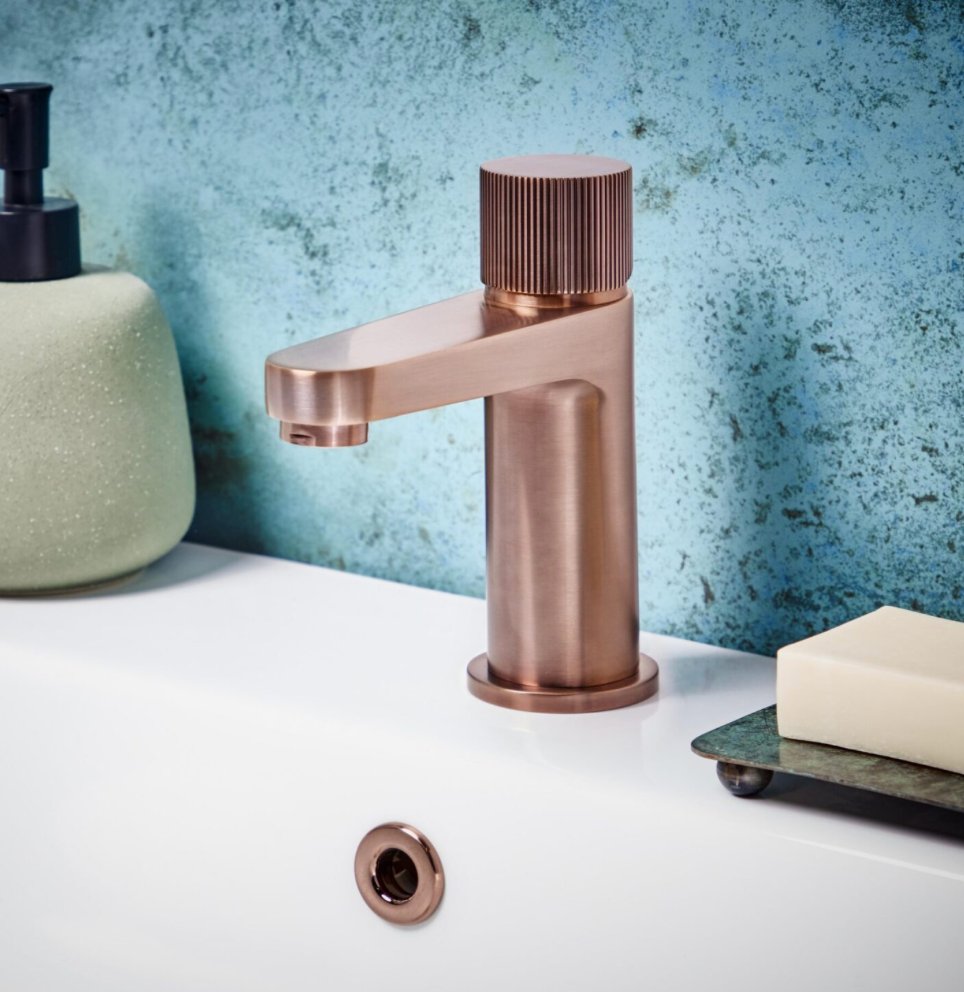 KOKO Brushed Bronze Mono Basin Mixer