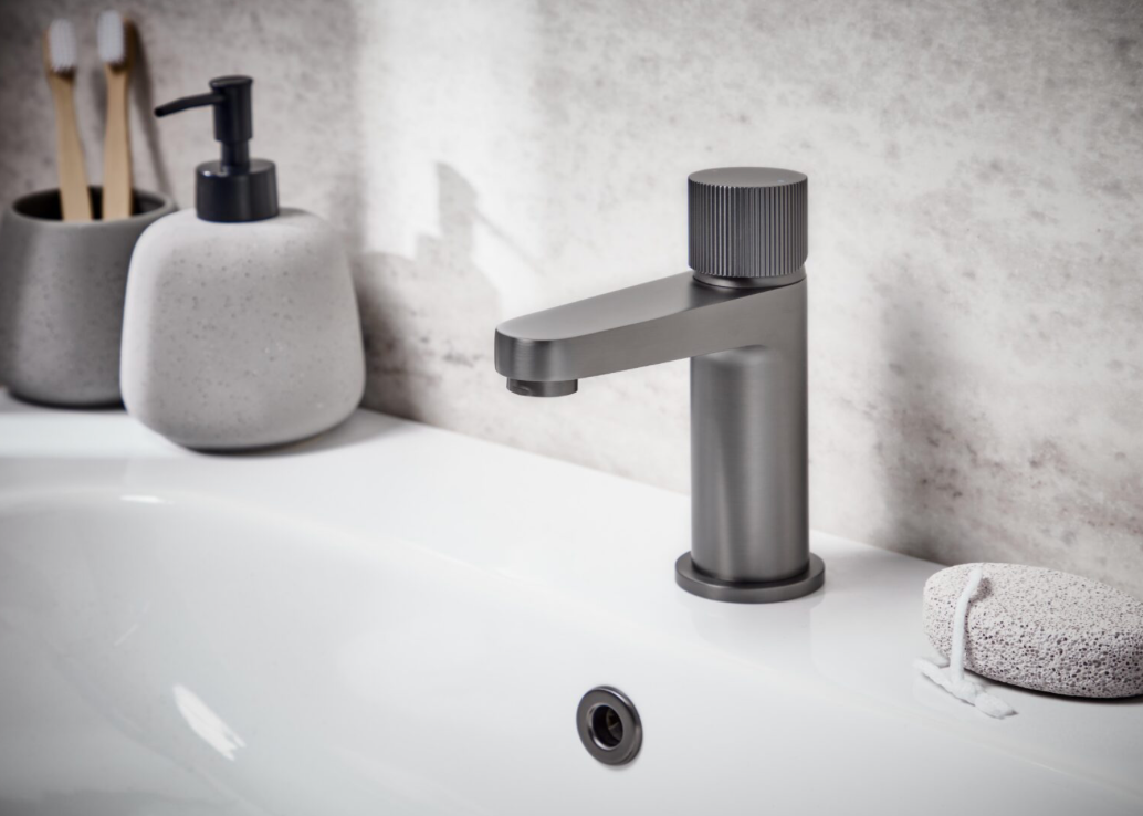 KOKO Gunmetal Mono Basin Mixer