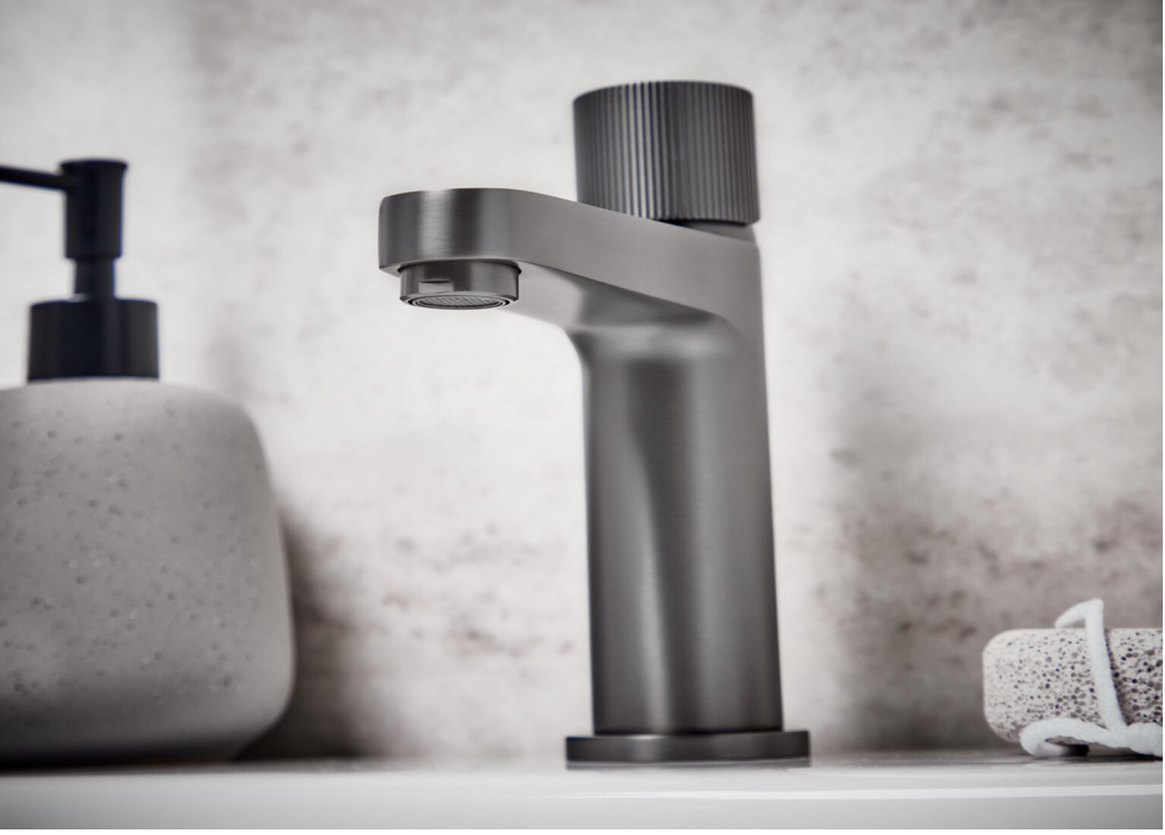 KOKO Gunmetal Mono Basin Mixer