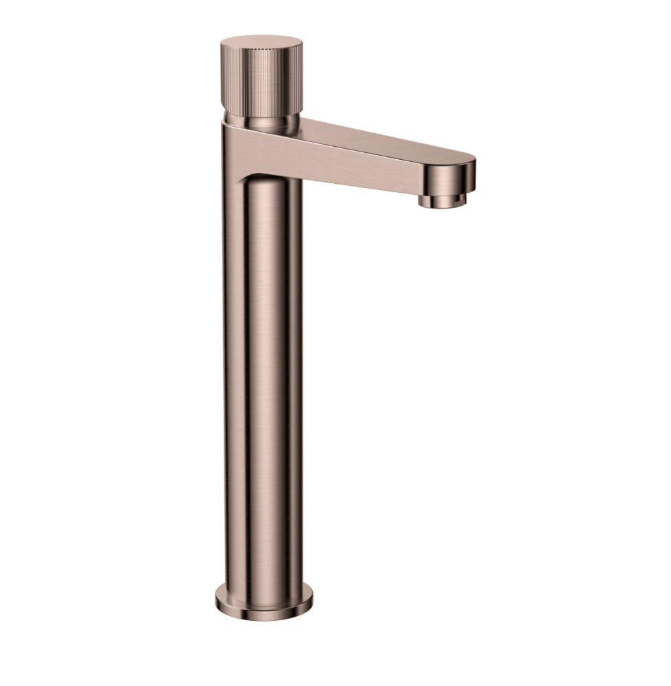 KOKO Brushed Bronze Tall Basin Mixer