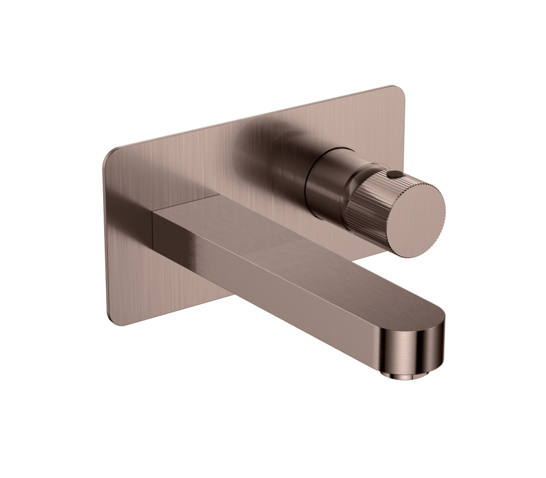 KOKO Brushed Brass Wall Mounted Mixer