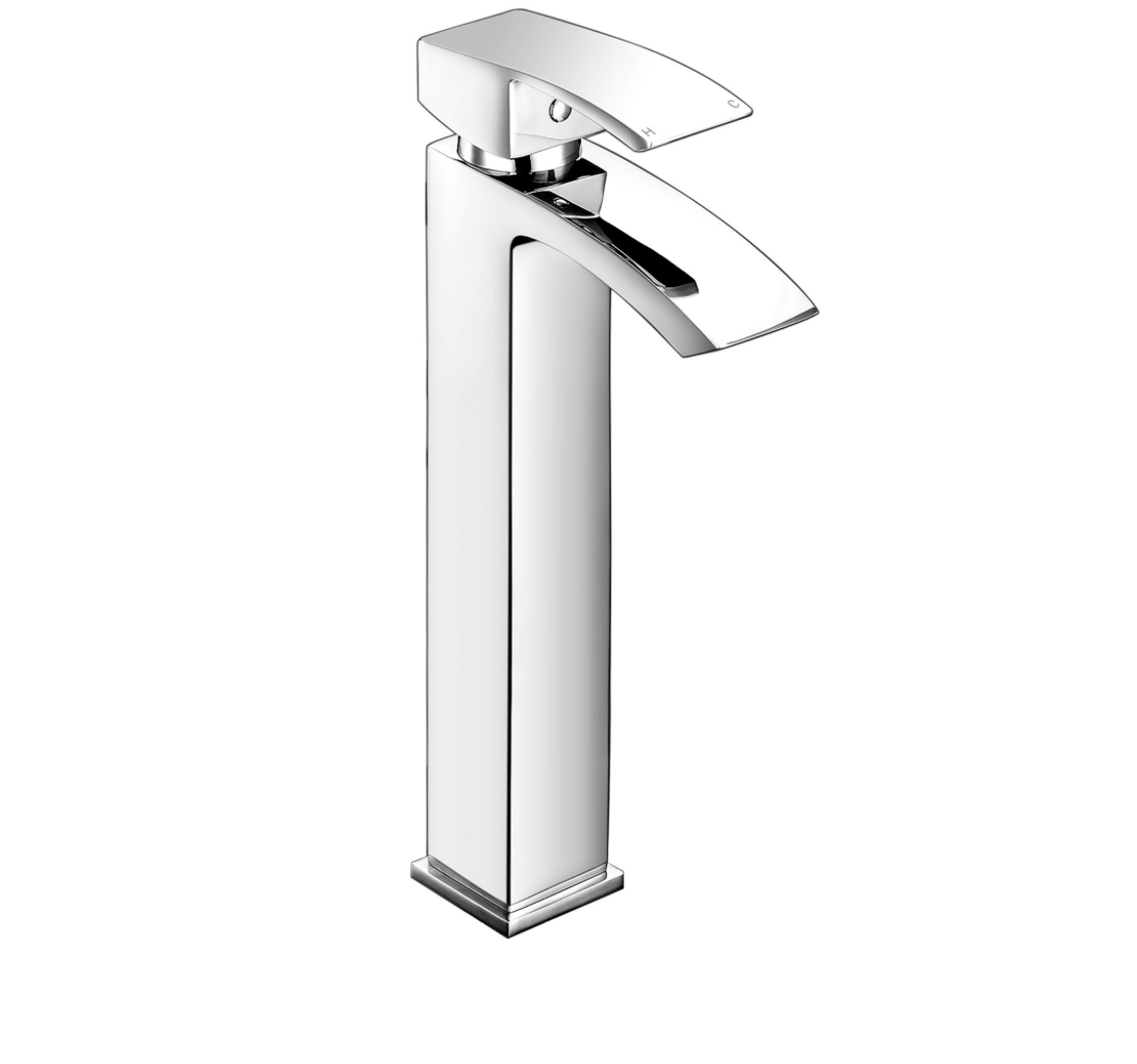 Descent Chrome Tall Mono Basin Mixer