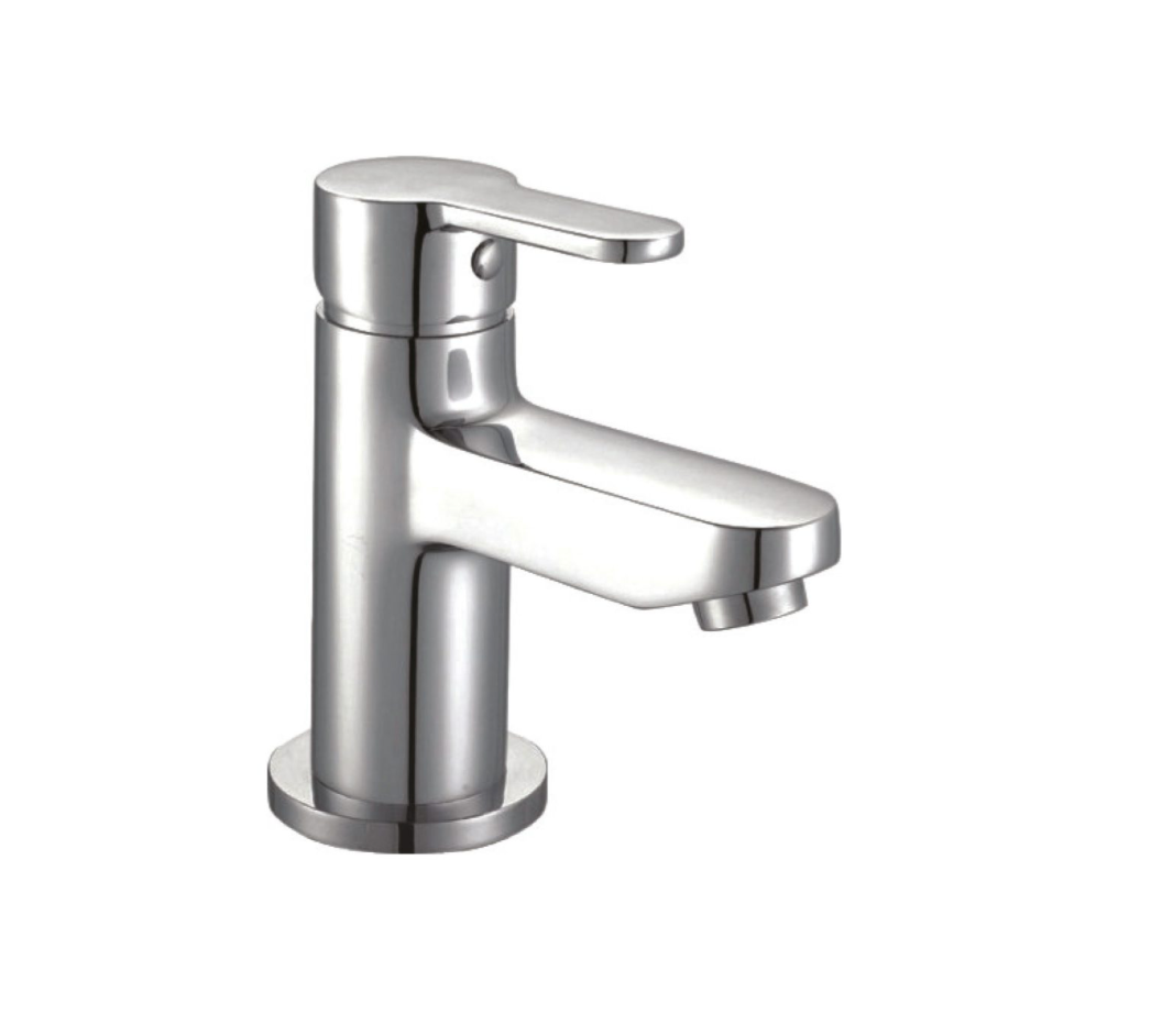 Favour Mono Basin Mixer with Push Waste