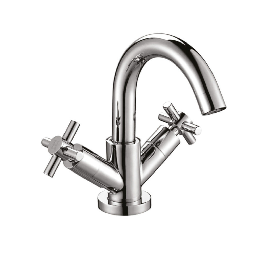 Kross Mono Basin Mixer with Push Waste