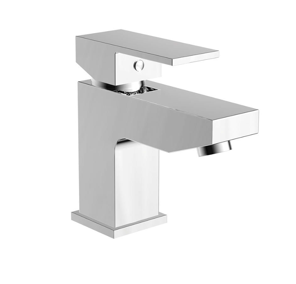 Lanza Mono Basin Mixer with Push Waste