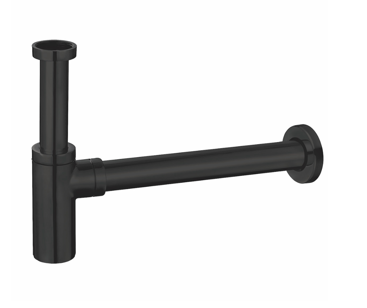 Matte Black Minimalist Bottle Trap