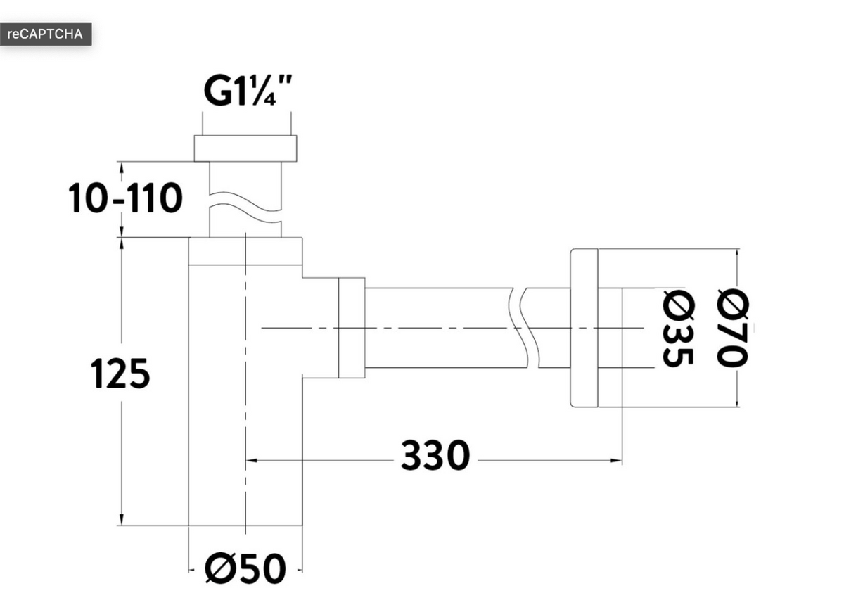 Modern Round Bottle Trap