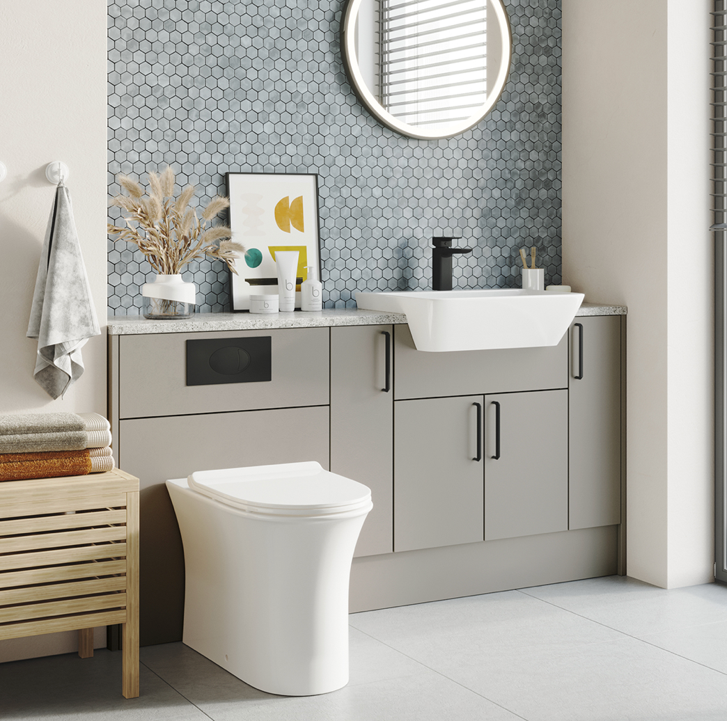 Porto Rimless BTW Pan & Seat