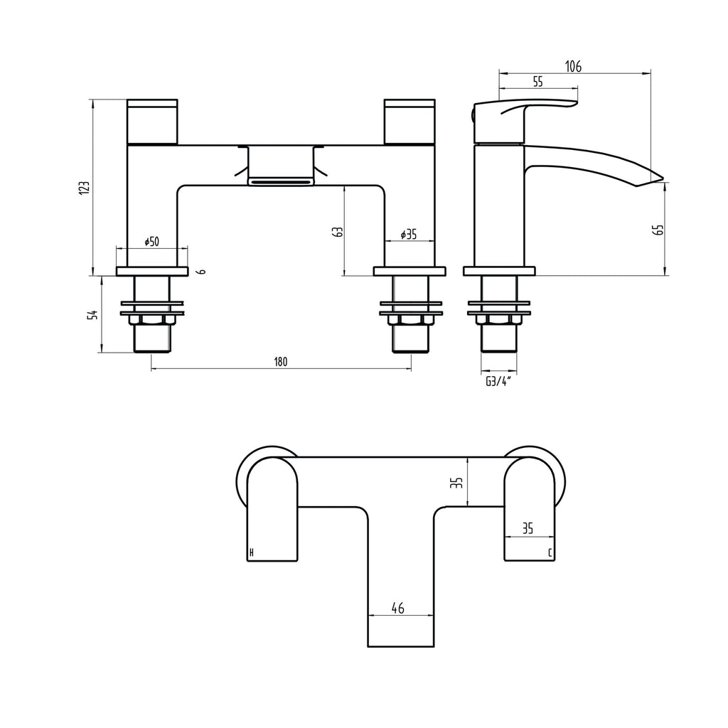 LEGACY Bellini Bath Filler