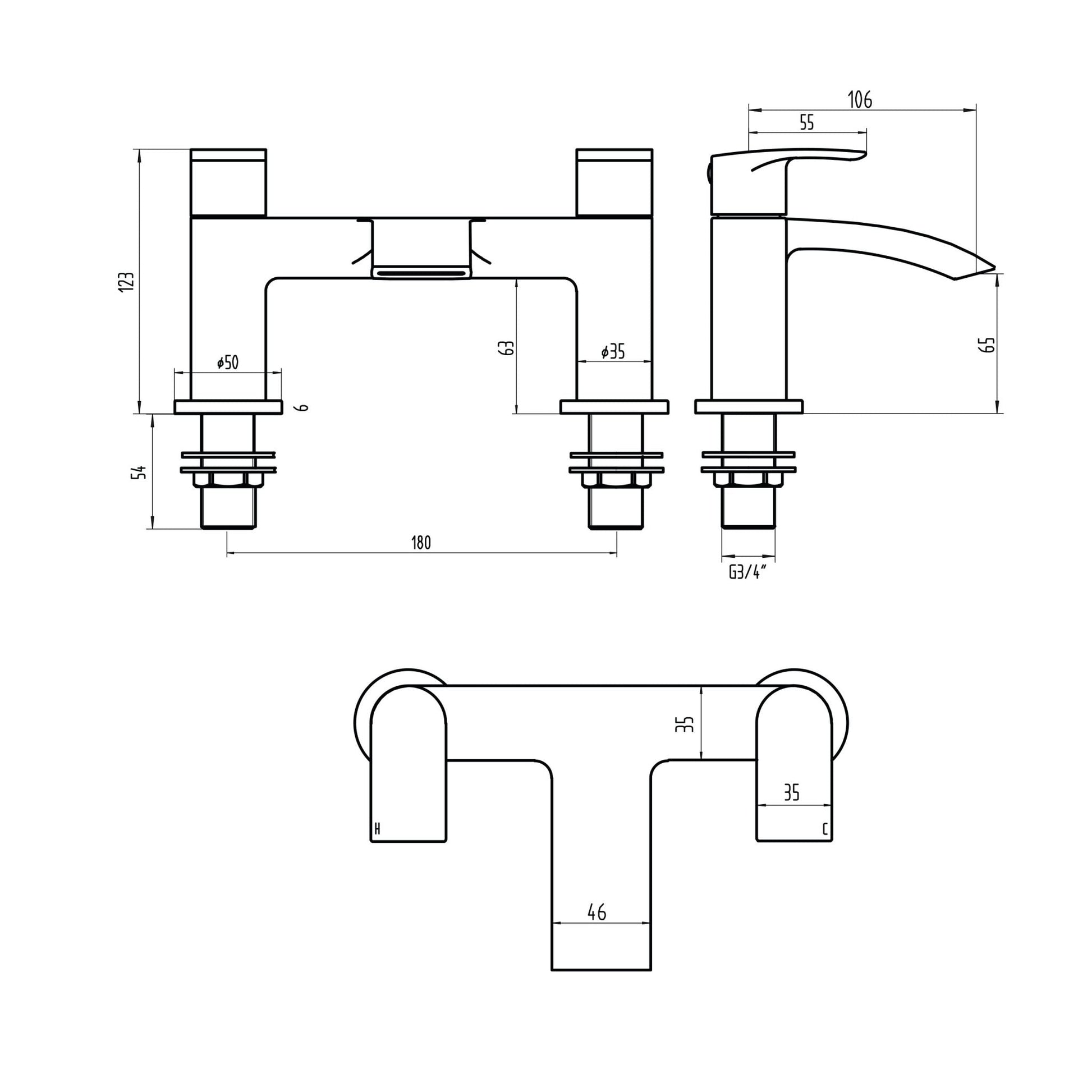LEGACY Bellini Bath Filler