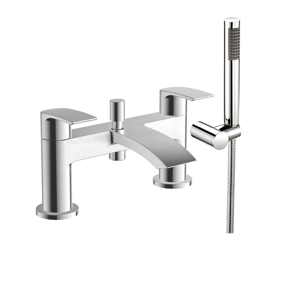 LEGACY Bellini Bath Shower Mixer with shower kit and wall bracket