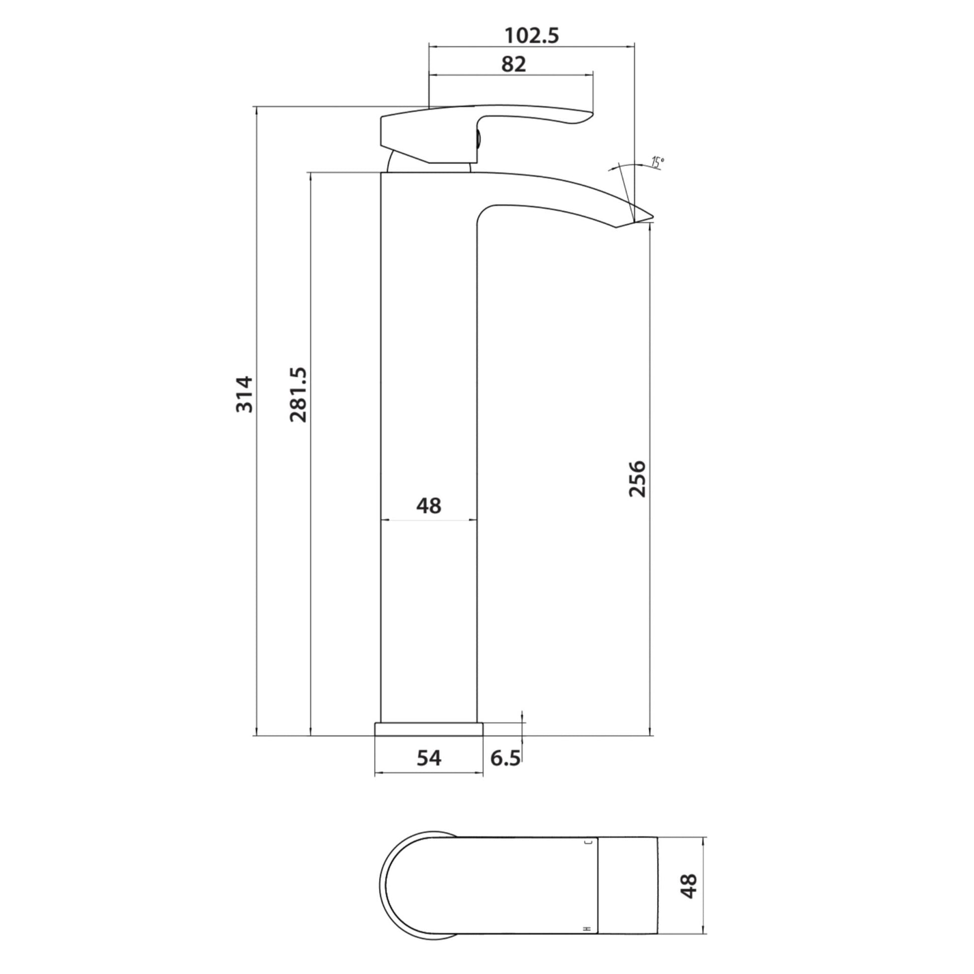 LEGACY Tall Basin Mixer