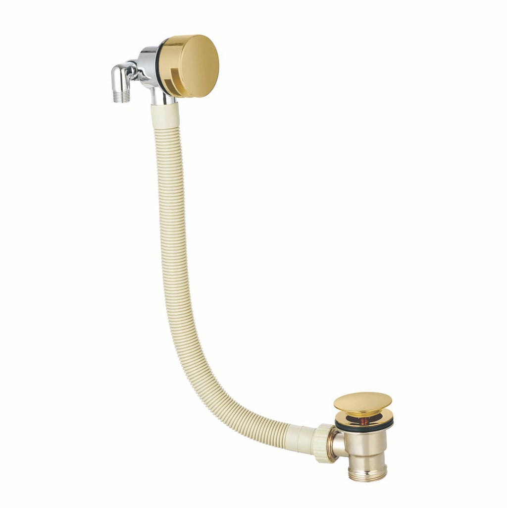 LEGACY Round Overflow Filler Brushed Brass