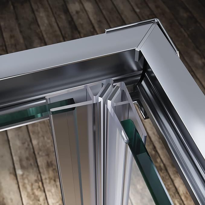 NILE 1200 x 1200mm Sliding Doors Corner Entry Shower Enclosure Cubicles