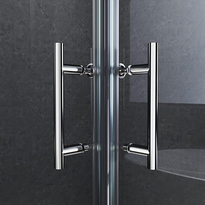 NILE 1000 x 700mm Sliding Doors Corner Entry Shower Enclosure Cubicles